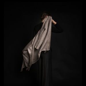 Metallic Knit Cardigan